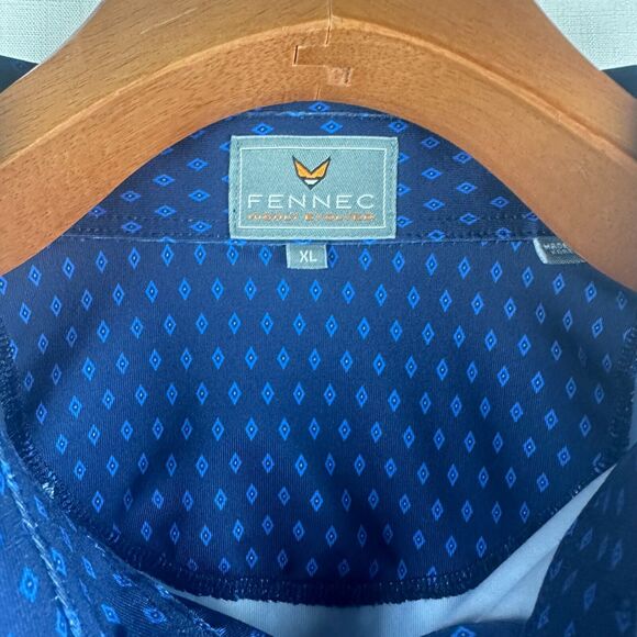 Fennec x Panther Valley Men's Size XL Performance Golf Polo Shirt Casual Collar - Picture 6 of 8